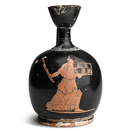 Greek Red-Figure Lekythos