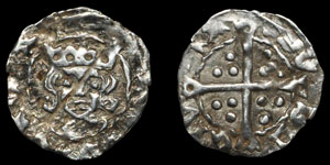 Irish Tudor Hammered Coins - Henry VII - Dublin - Penny