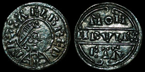 British Anglo-Saxon - Wessex - Alfred - Lunette Penny - Tirulf