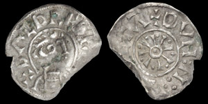 Anglo-Saxon Coins - Baldred - Rochester / Dunn - Portrait Penny