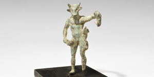 Bronze Minotaur Figurine