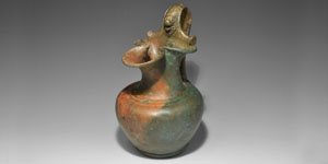 Roman Trefoil Mouth Oinochoe Wine Jug