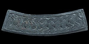 Anglo-Saxon Bronze Interlaced Dragons Pressblech Die
