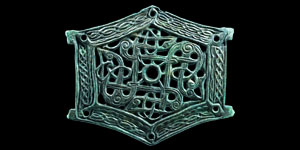 Irish Early Christian Bronze Openwork Appliqué