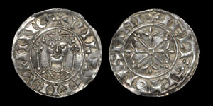 Norman Coins - William I - Sandwich / Aelfget - Two Sceptres Penny