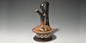 Greek Apulian Figural Painted Epichyses