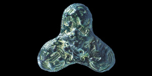 Viking Gilt-Bronze Trefoil Brooch