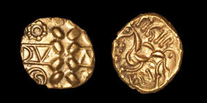 Celtic Iron Age Coins - Corieltauvi - Dumnocoveros Tigirseno - Gold Stater