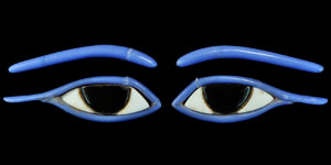 Pair of Glass Eye Inlays