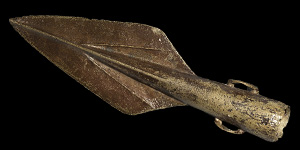 Bronze Age Irish Side-Looped Spearhead