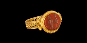 Gold Gladiators Ring