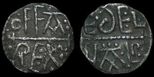 Anglo-Saxon - Offa - Penny - Adelwald