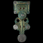 Anglo-Saxon - Disc on Bow Square-Headed Brooch