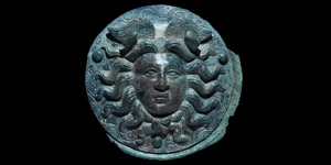 Roman Large Phalera with Medusa