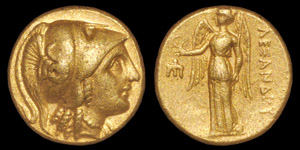 Ancient Greek Coins - Macedonia - Alexander III - Gold Stater