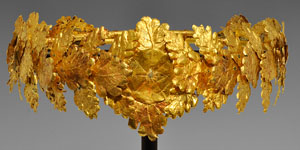 Greek Hellenistic Gold Oak Leaf Wreath