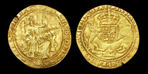 Henry VIII - Posthumous Issue - Gold Half Sovereign