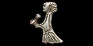 Viking Valkyrie Cup-Bearer Pendant