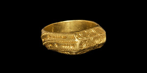 Gold I am Loyal Iconographic Ring