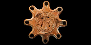 Byzantine Multi-Spouted Oil Lamp