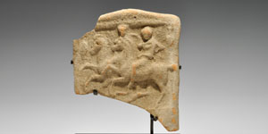 Greek Hellenistic Equestrian Relief Plaque