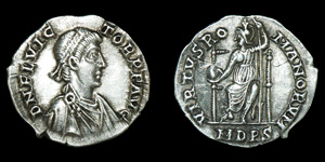 Roman Flavius Victor - Roma - Siliqua