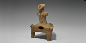 Neolithic Ceramic Vinca Tripod Altar