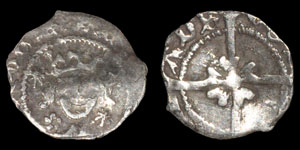 World Coins - Ireland - Edward IV - Drogheda - Suns and Roses Penny