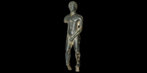 Greek Hellenistic Statuette with South Arabian Inscription