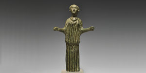 Roman Bronze Male Statuette