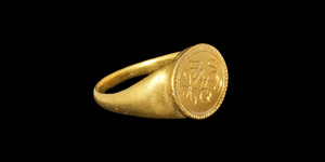 Post Medieval Elizabethan Gold Betrothal Signet Ring