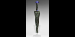Bronze Age Achaemenid Lapis Lazuli Inlaid Dagger