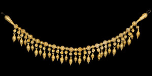 Greek Gold Pendant Necklace