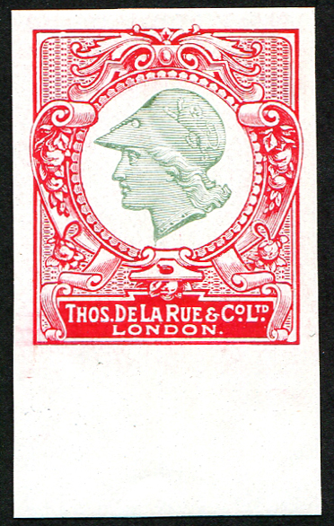 1911 DE LA RUE BRITANNIA HEAD ESSAY