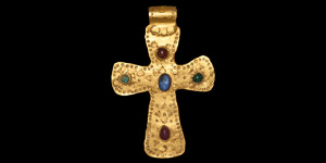 Gold Jewelled Cross