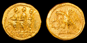 Brutus - Caesars Assassin - Gold Stater