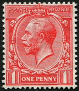 1d SG 359 VARIETY, DEEP ROSE-RED U/M