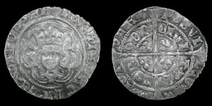 Henry VI - London - Leaf-Trefoil / Trefoil Mule Halfgroat