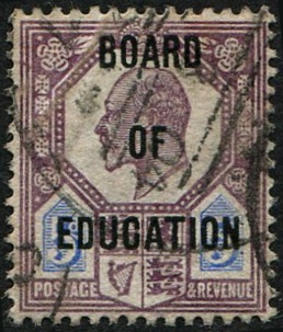 BOARD OF EDUCATION 5d SG O86 FU