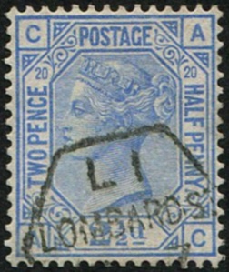 2 1/2d SG 142, Pl.20 VFU