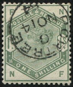 1/- SG 196 VFU