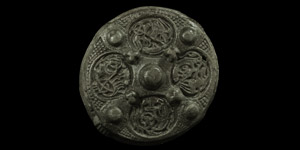 Viking Box Brooch with Oseberg Beast Panels