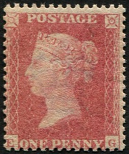 1d (Spec.C13) (Pl.R.15) PALE ROSE-RED MINT