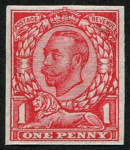 1d SG 350b VARIETY IMPERF MINT