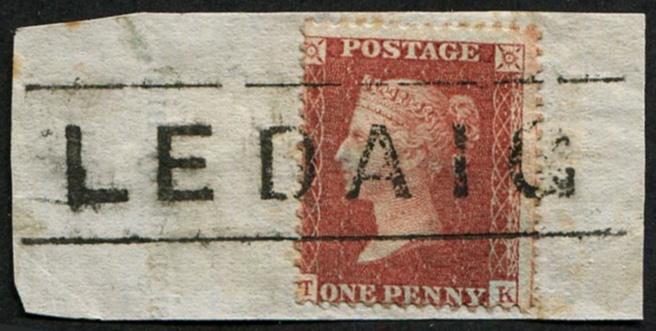 1d SG 29 (Pl.46) TK LEDAIG SCOTS LOCAL BOXED CANCEL