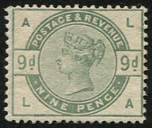 9d SG 195wi WMK. INV MINT