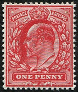 1d SG 274 VARIETY, DEEP CARMINE-RED U/M