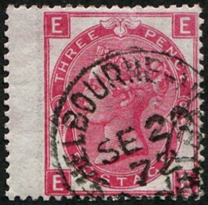 3d SG 102 Pl.8 Variety, VERY DEEP ROSE VFU