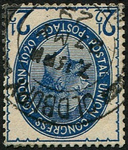 1929 PUC 2 1/2d SG 437wi WMK. INV VFU