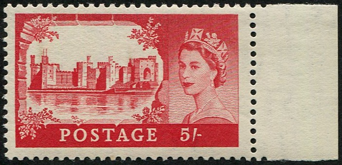 1955 Waterlow 5/- SG 537 U/M